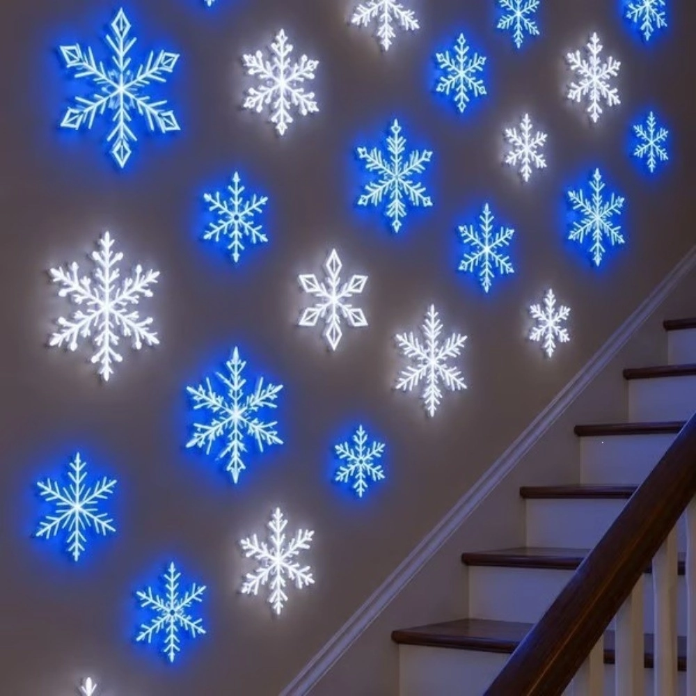 Wireless LED Snowflake Light Set